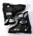 Used Rear Entry Rossignol R18 Black Toddler Ski Boots