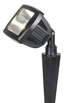 LAMPS PLUS Black Finish Low Voltage Landscape Flood Light