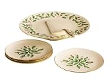 Lenox Holiday 6 Piece Dessert Set