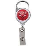 NBA Chicago Bulls Premium Metal Badge Reel
