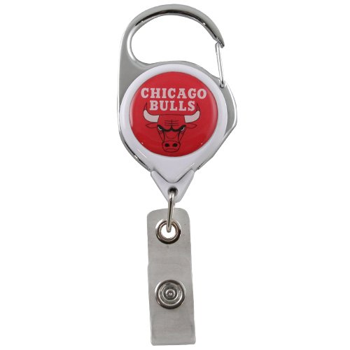 NBA Chicago Bulls Premium Metal Badge Reel