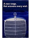 1959 MERCEDES BENZ Sales Brochure Literature Book