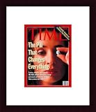 RU 486: Birth Control / TIME Cover: June 14, 1993, Framed Art Print by TIME Magazine