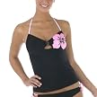 Xhilaration&reg; Hibiscus Tankini - Black
