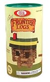 75-Piece Frontier Logs Building Set in Canister