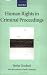 Human Rights in Criminal Proceedings (Collected Courses of the Academy of European Law)