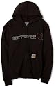 Carhartt Boys 8-20 Midweight Zip-Front Logo Hooded Sweatshirt