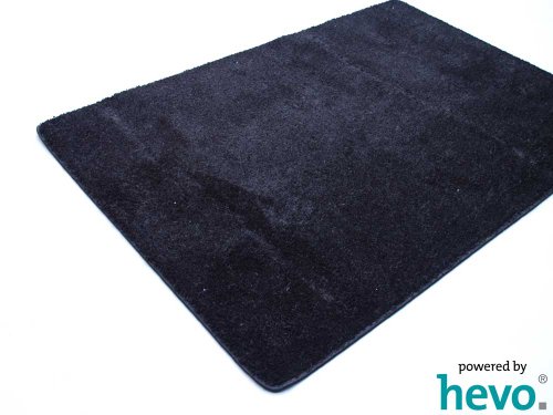 Magic schwarz Hochflor Shag Teppich 135x200 cm