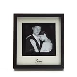 Melannco 5x5" Black Wedding  Frame,"Forever"