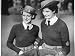 Two Former Mill Workers Sisters Ava and Blanche Horn Photographic Poster Print, 16x12