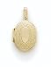 14K Large Oval Locket - GHES1673