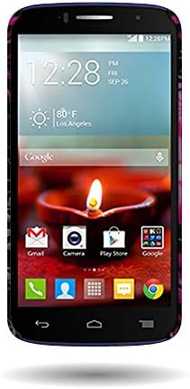 Alcatel One Touch Fierce 2 Case, By CoverOn® Hard Back Slim Design 1 Pc Case for Alcatel One Touch Fierce 2 / Pop Icon - Pink Butterfly