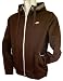 Nike Mens Hooded Tracksuit Jacket Hoody Trainer Brown Top