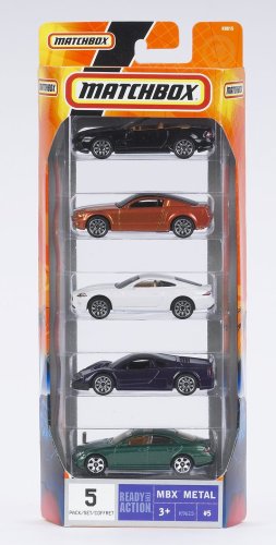 Imagen 6 de Matchbox C1817 - Juego de 5 coches [versión en inglés]
