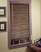 2" VINYL WOOD LOOK VENETIAN BLINDS, 29" wide x 64" long, Woodtone