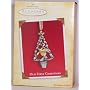 2004 Hallmark Keepsake Christmas Ornament OUR FIRST CHRISTMAS Metal Tree QXG5351