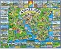 White Mountain Puzzles Kennebunkport Maine 1000 Piece Jigsaw Puzzle