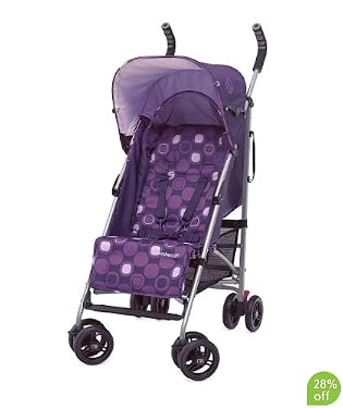 Mothercare Xoob Stroller - Purple Circles