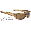 Spy Dirty Mo Sunglasses - Spy Optic Steady Series Sports Eyewear - Brown Stripe Tortoise/Bronze