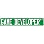 New " Game Developer Street Sign Signs " Street Sign Occupations