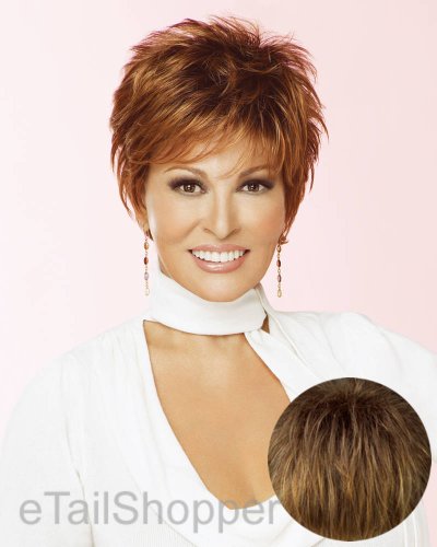 Raquel Welch Mocha Foil Sharp Wig A