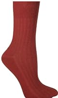 Ladies Crew | 3 Pack Burgandy Socks