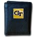College Tri-fold Leather Wallet - Georgia Tech Yellow Jackets