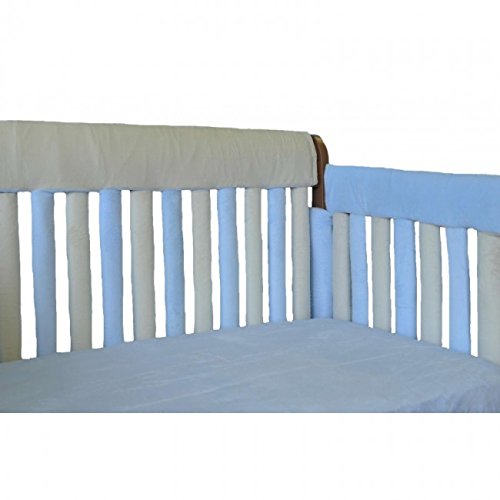 Go Mama Go designs Teething Guard, Blue/Cream