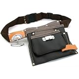 Faux Leather Tool Belt Construction Carpenters Pouch