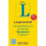 Zoom Produkt-Bild: Langenscheidt Fachw&ouml;rterbuch Kompakt Bauwesen Englisch: Englisch - Deutsch / Deutsch - Englisch