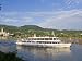 River Cruise Steam Boat and Schloss Schonbuhel, Wachau, Lower Austria, Austria Art Photographic Poster Print by Charles Bowman, 32x24