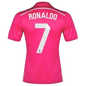 Real Madrid Away 2014/15 Jersey (Official Adidas) with Ronaldo 7 - Size Medium