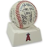 LOS ANGELES ANGELS 2010 REPLICA SIGNATURE AUTOGRAPH BASEBALL