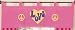 Groovy Pink Peace Sign Window Valance by JoJo Designs