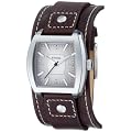 Fossil Herren-Armbanduhr Analog Leder braun Trend JR1190