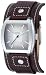 Fossil Herren-Armbanduhr Analog Leder braun Trend JR1190