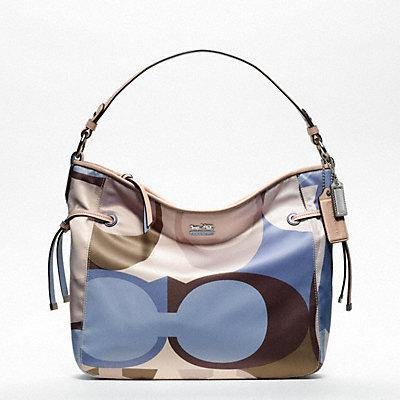 New With Tags COACH CHELSEA SCARF PRINT KATARINA HOBO HANDBAG PURSE TOTE F18969