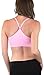 ToBeInStyle Girl's 6 Pack Seamless Sports Bras w/Adjustable Y Strap Back - Assorted - One Size…
