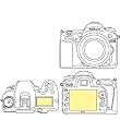 Martin Fields Overlay Plus Screen Protector (Nikon D7100) - Includes Top LCD Screen Protector