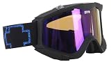 Spy Optic Zed Goggle (Blue Glare with Bronze Blue Mirror and Persimmon Lens)