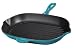 Le Creuset 12 3 4 Inch Oblong Skillet Grill, Caribbean