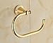Rozin Gold Finish Wall Mounted Towel Hook Bath Towel Ring Hanger