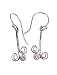 Green Earth Jewelry Diamond Swirl Earrings