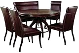 Hillsdale Nottingham Round Counter Height 6-Piece Dining Set with Counter H ....