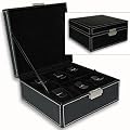 Uhrenbox Uhrenschatulle - Aufbewahrung f�r 6 Uhren