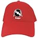 CAPS RED EMBROIDERY 