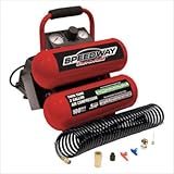 Speedway 8465 2 Gallon Twin Stack Portable Air Compressor