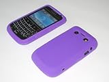 Purple Silicone Soft Skin Case Cover for Blackberry Bold 9700, Onyx 9700, 9 ....