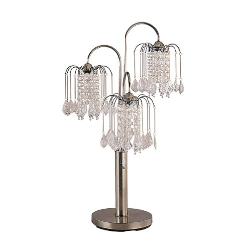 Antique-Style Brass Table Lamp
