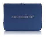 Tucano Box Second Skin Neopren-H&uuml;lle f&uuml;r Widescreen-Notebooks 35,6 cm (14 Zoll), blau / zinn